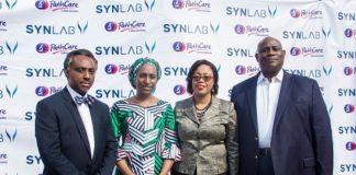 PathCare hosts Wife of Vice President, Mrs Dolapo Osinbanjo