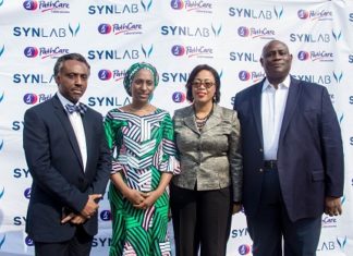 PathCare hosts Wife of Vice President, Mrs Dolapo Osinbanjo