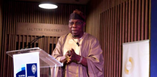 Chief Olusegun Obasanjo GCFR, Delivers Public Lecture at the Blavatnik School