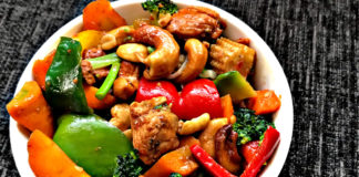 Thai Chicken And Vegetable Spicy Stir Fry