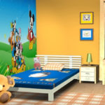 2013-Material-factory-large-murals-children-s-room-bedroom-background-cartoon-Mickey-Mouse-wallpaper-wallpaper