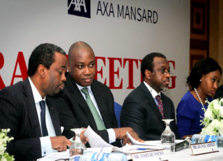 AXA Mansard’s Shareholders Approve N630m Final Dividend