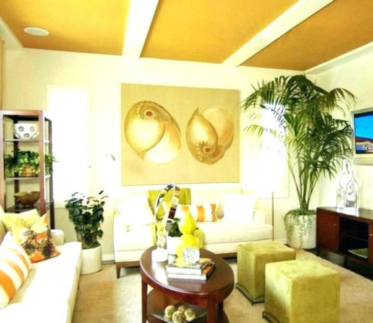 Yellow Painted Ceilings