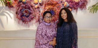 Honourable Commissioner Uzamat Akinbile-Yussuf visits EbonyLife Place